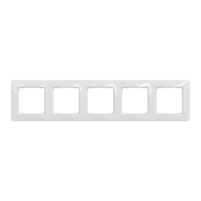 Рамка 5-постовая Schneider Electric Sedna Design Белый (SDD311805)