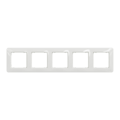 Рамка 5-постова Schneider Electric Sedna Design Білий (SDD311805)