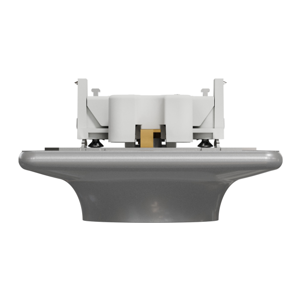 Двойная розетка с заземлением Schneider Electric Sedna Design 16 А со шторками Алюминий (SDD313221)