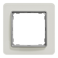 Рамка 1-постова Schneider Electric Sedna Elements Біле скло (SDD360801)