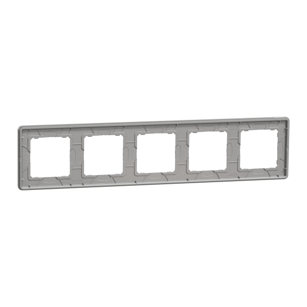Рамка 5-постова Schneider Electric Sedna Elements Біле скло (SDD360805)