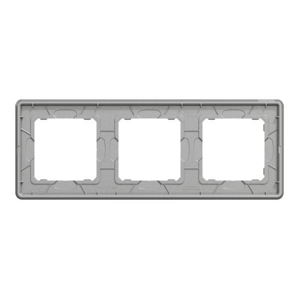 Рамка 3-постова Schneider Electric Sedna Elements Чорне скло (SDD361803)