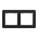 Рамка 2-постова Schneider Electric Sedna Elements Антрацит (SDD362802)