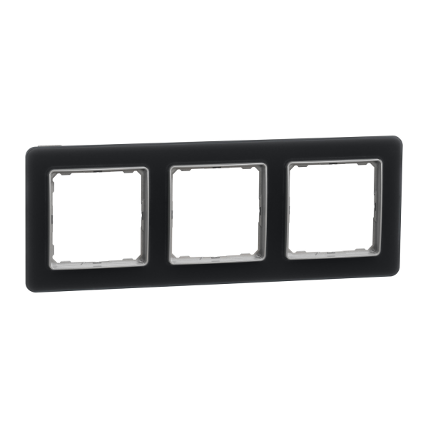 Рамка 3-постовая Schneider Electric Sedna Elements Антрацит (SDD362803)