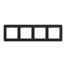 Рамка 4-постовая Schneider Electric Sedna Elements Антрацит (SDD362804)