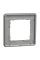 Рамка 1-постовая Schneider Electric Sedna Elements Матовый алюминий (SDD370801)