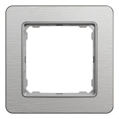 Рамка 1-постова Schneider Electric Sedna Elements Матовий алюміній (SDD370801U)
