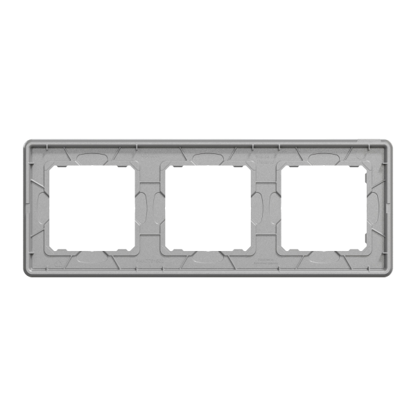 Рамка 3-постова Schneider Electric Sedna Elements Алюміній (SDD370803)