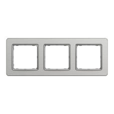 Рамка 3-постовая Schneider Electric Sedna Elements Матовый алюминий (SDD370803)