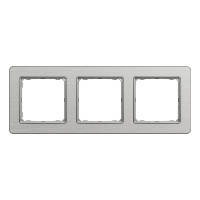 Рамка 3-постова Schneider Electric Sedna Elements Матовий алюміній (SDD370803U)