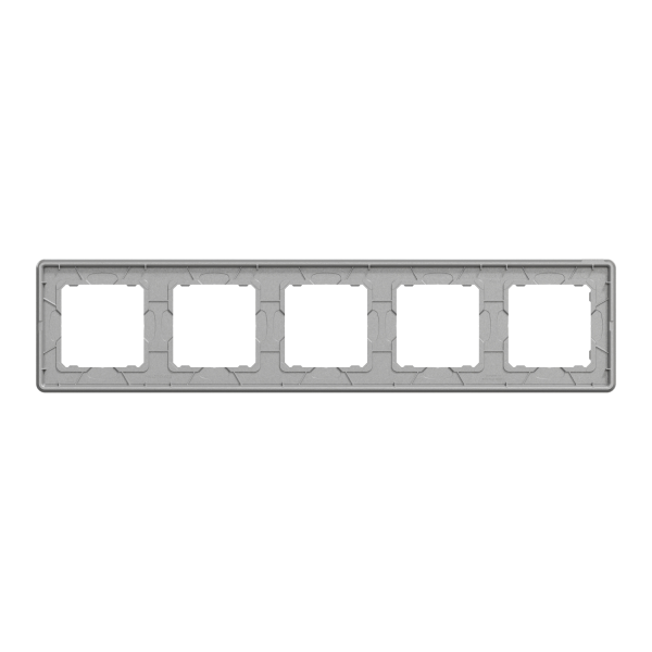 Рамка 5-постова Schneider Electric Sedna Elements Алюміній (SDD370805)