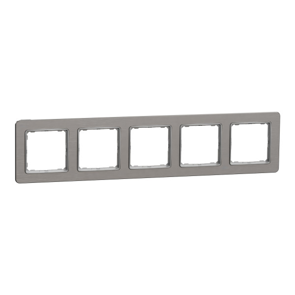 Рамка 5-постова Schneider Electric Sedna Elements Алюміній (SDD370805U)