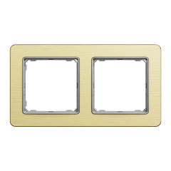 Рамка 2-постова Schneider Electric Sedna Elements Золото (SDD371802)