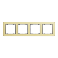 Рамка 4-постовая Schneider Electric Sedna Elements Золото (SDD371804)