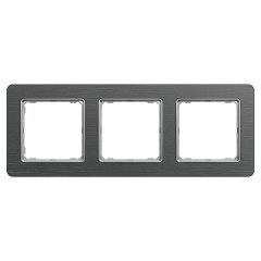 Рамка 3-постова Schneider Electric Sedna Elements Титан (SDD372803U)