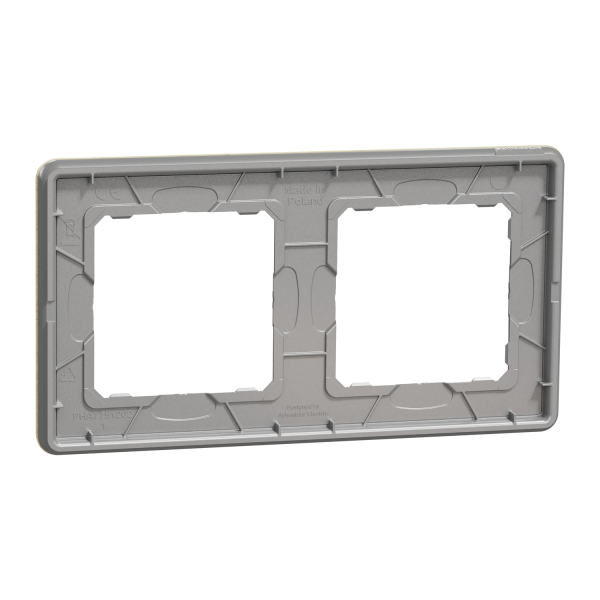Рамка 2-постовая Schneider Electric Sedna Elements Берёза (SDD380802)