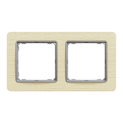 Рамка 2-постова Schneider Electric Sedna Elements Береза (SDD380802)