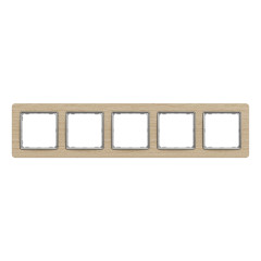 Рамка 5-постова Schneider Electric Sedna Elements Береза (SDD380805U)