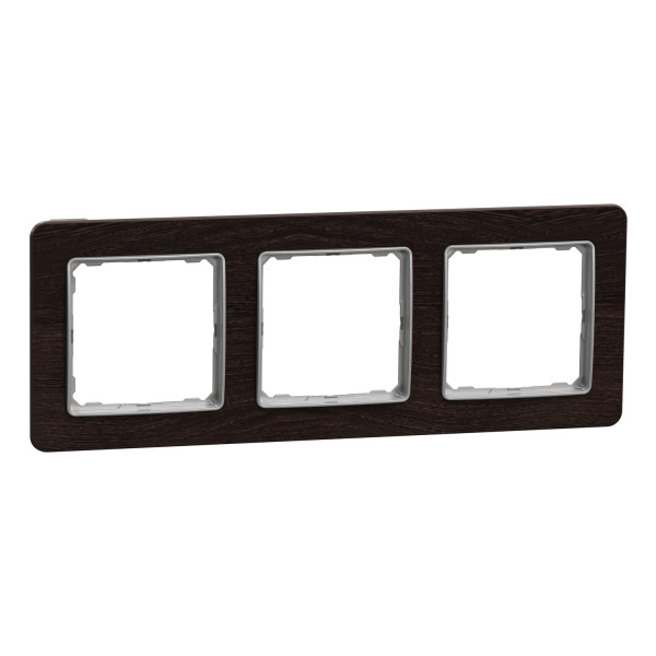 Рамка 3-постовая Schneider Electric Sedna Elements Венге (SDD381803U)
