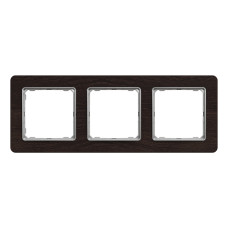 Рамка 3-постовая Schneider Electric Sedna Elements Венге (SDD381803U)