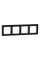 Рамка 4-постова Schneider Electric Sedna Elements Венге (SDD381804U)