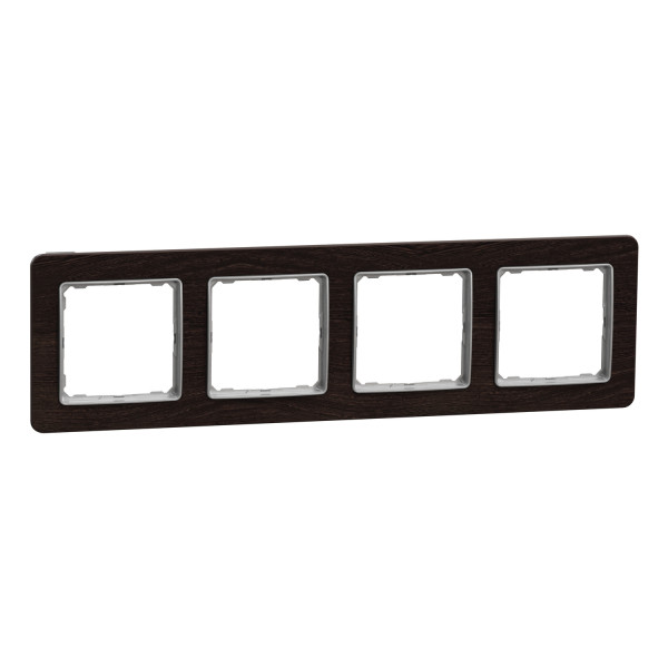 Рамка 4-постова Schneider Electric Sedna Elements Венге (SDD381804U)