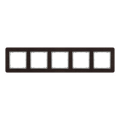 Рамка 5-постова Schneider Electric Sedna Elements Венге (SDD381805U)