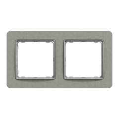 Рамка 2-постовая Schneider Electric Sedna Elements Бетон (SDD390802)