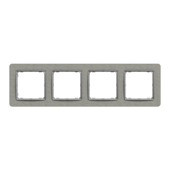 Рамка 4-постова Schneider Electric Sedna Elements Бетон (SDD390804)