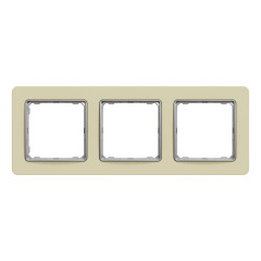 Рамка 3-постова Schneider Electric Sedna Elements Матовий пісочний (SDD392803)
