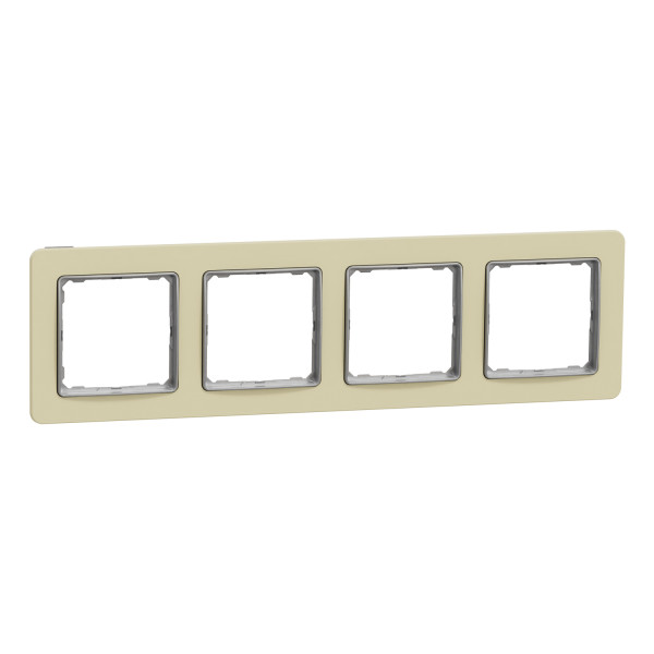 Рамка 4-постовая Schneider Electric Sedna Elements Песчаный камень (SDD392804)