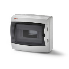 Шафа пластикова модульна FAMATEL Acqua 8 модулів IP65 N/PE (3908-TTB)