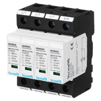 Обмежувач перенапруги Vector VS GENESIS 4P 230/280В AC 50 кА Клас I+II+III/Клас B+C+D (4+0 TNS) (GP4B212SAC)
