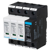Обмежувач перенапруги Vector VS GENESIS 4P 230/280В AC 50 кА Клас I+II+III/Клас B+C+D (3+1 TT) (GP4B212TMAC)