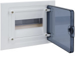 Розподільчий щит Hager Golf 8 модулів (1x8) вбудований прозорі дверцята IP40 (VF108TD)