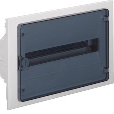 Розподільчий щит Hager Golf 18 модулів (1x18) вбудований прозорі дверцята IP40 (VF118TD)