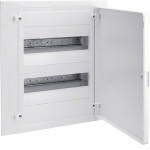 Розподільчий щит Hager Golf 24 модулів (2x12) вбудований непрозорі дверцята IP40 (VF212PD)