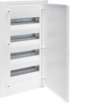 Розподільчий щит Hager Golf 48 модулів (4x12) вбудований непрозорі дверцята IP40 (VF412PD)