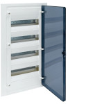 Розподільчий щит Hager Golf 48 модулів (4x12) вбудований прозорі дверцята IP40 (VF412TD)