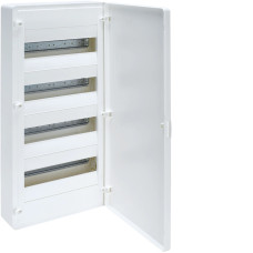 Розподільчий щит Hager Golf 48 модулів (4x12) навісний непрозорі дверцята IP40 (VS412PD)