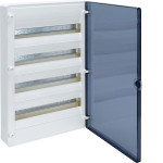 Розподільчий щит Hager Golf 72 модулів (4x18) навісний прозорі дверцята IP40 (VS418TD)